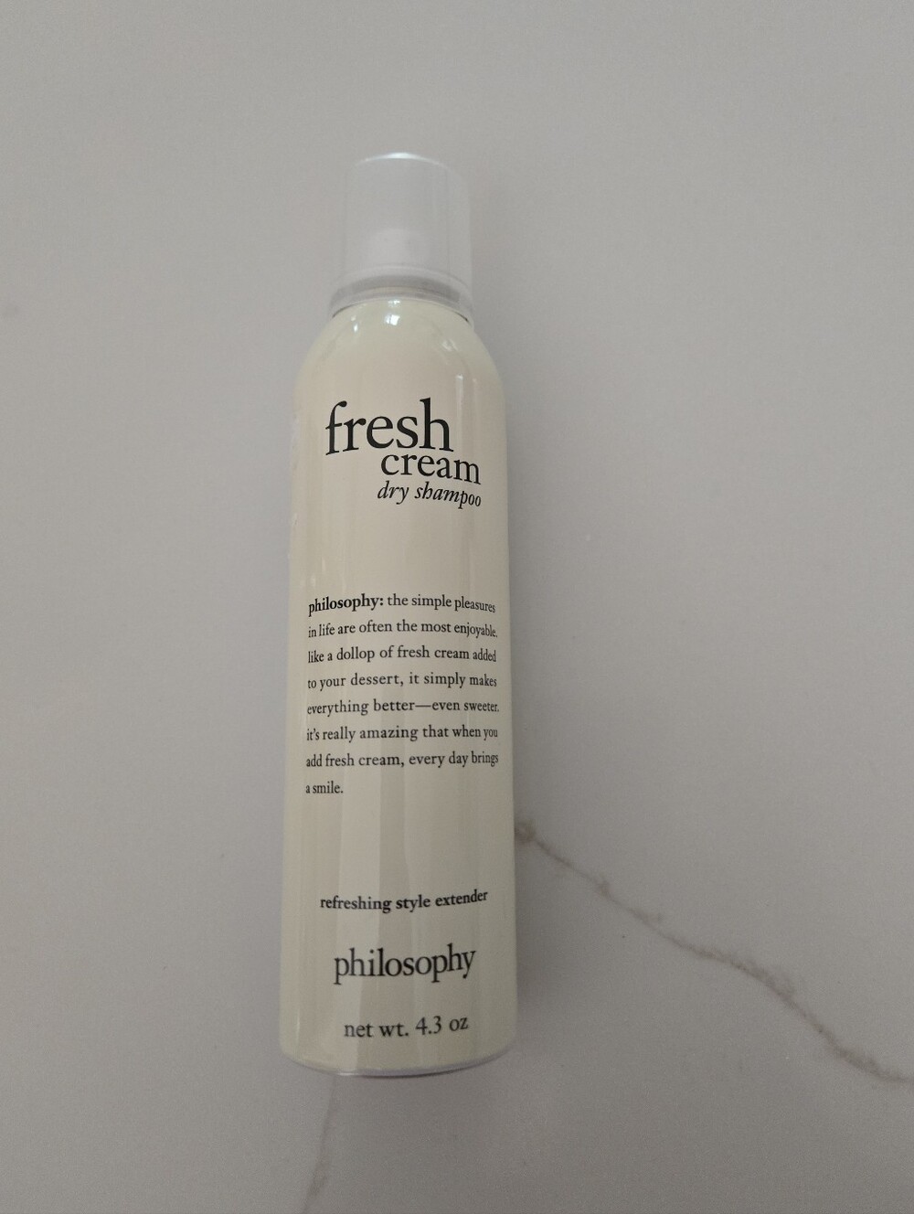 NWT Philosophy Fresh Cream Dry Shampoo